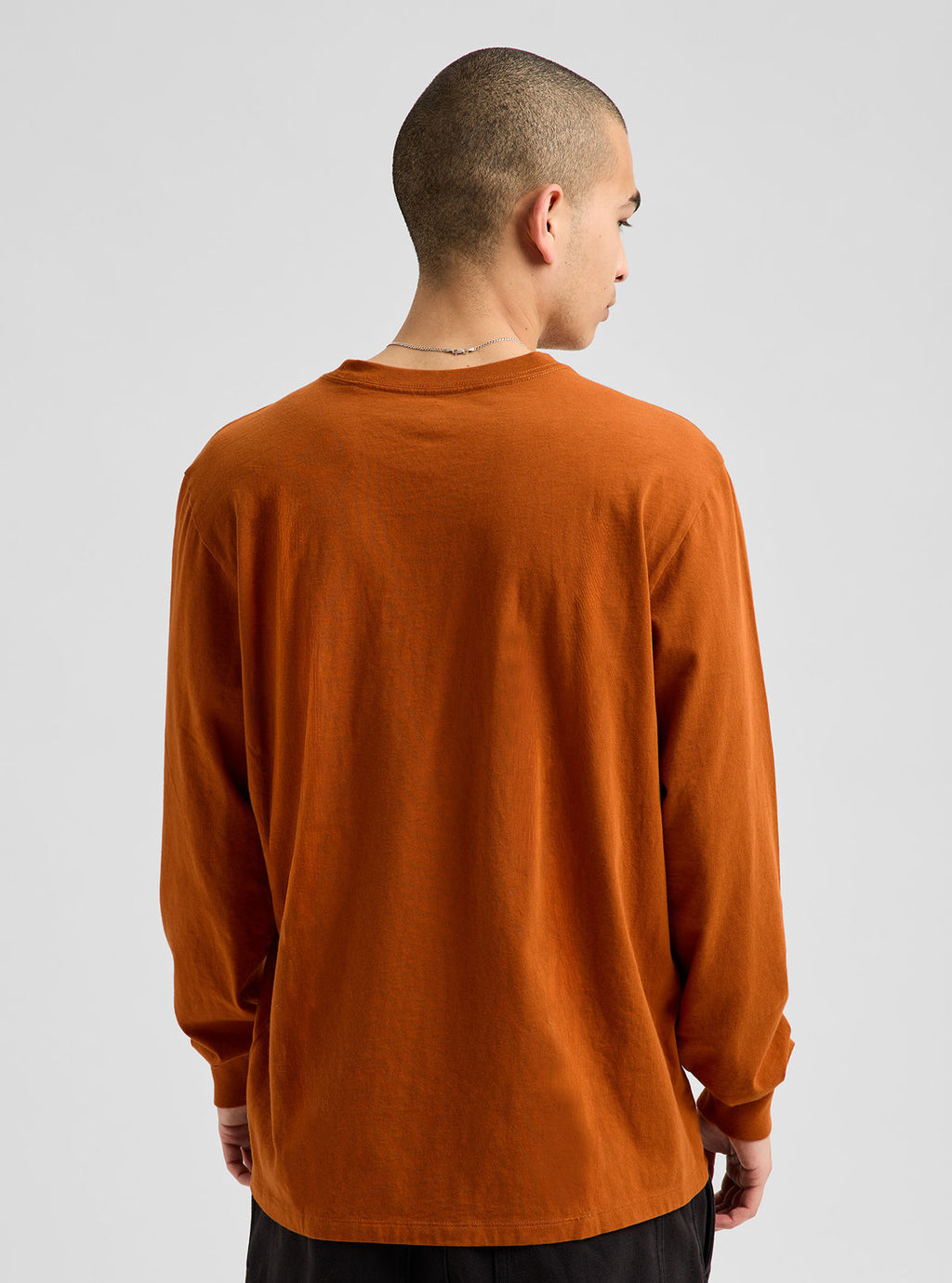 Men's Burton Elite Long Sleeve T-Shirt - Spiced Chai - Burton LS Tee Apparel - alternate view 4