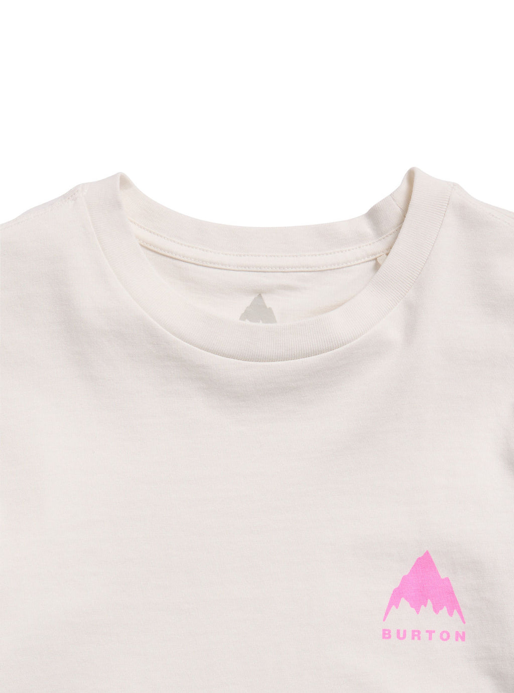 Men's Burton Elite Long Sleeve T-Shirt - Stout White/Shockwave Pink - Burton LS Tee Apparel - alternate view 5
