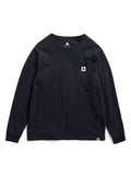 Burton Colfax Long Sleeve T-Shirt - True Black - Burton Ls Tee Apparel