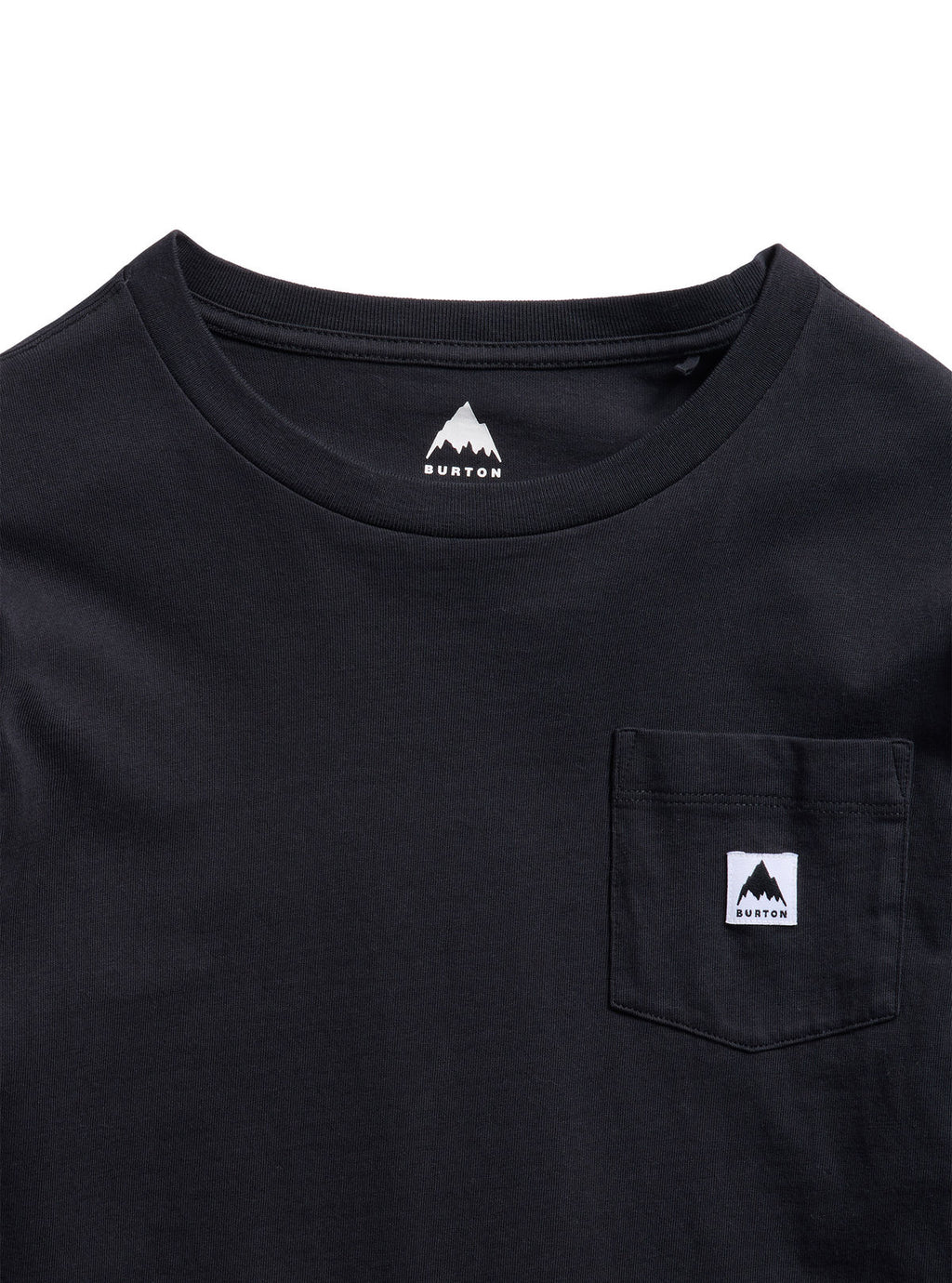 Burton Colfax Long Sleeve T-Shirt - True Black - Burton Ls Tee Apparel - alternate view 5