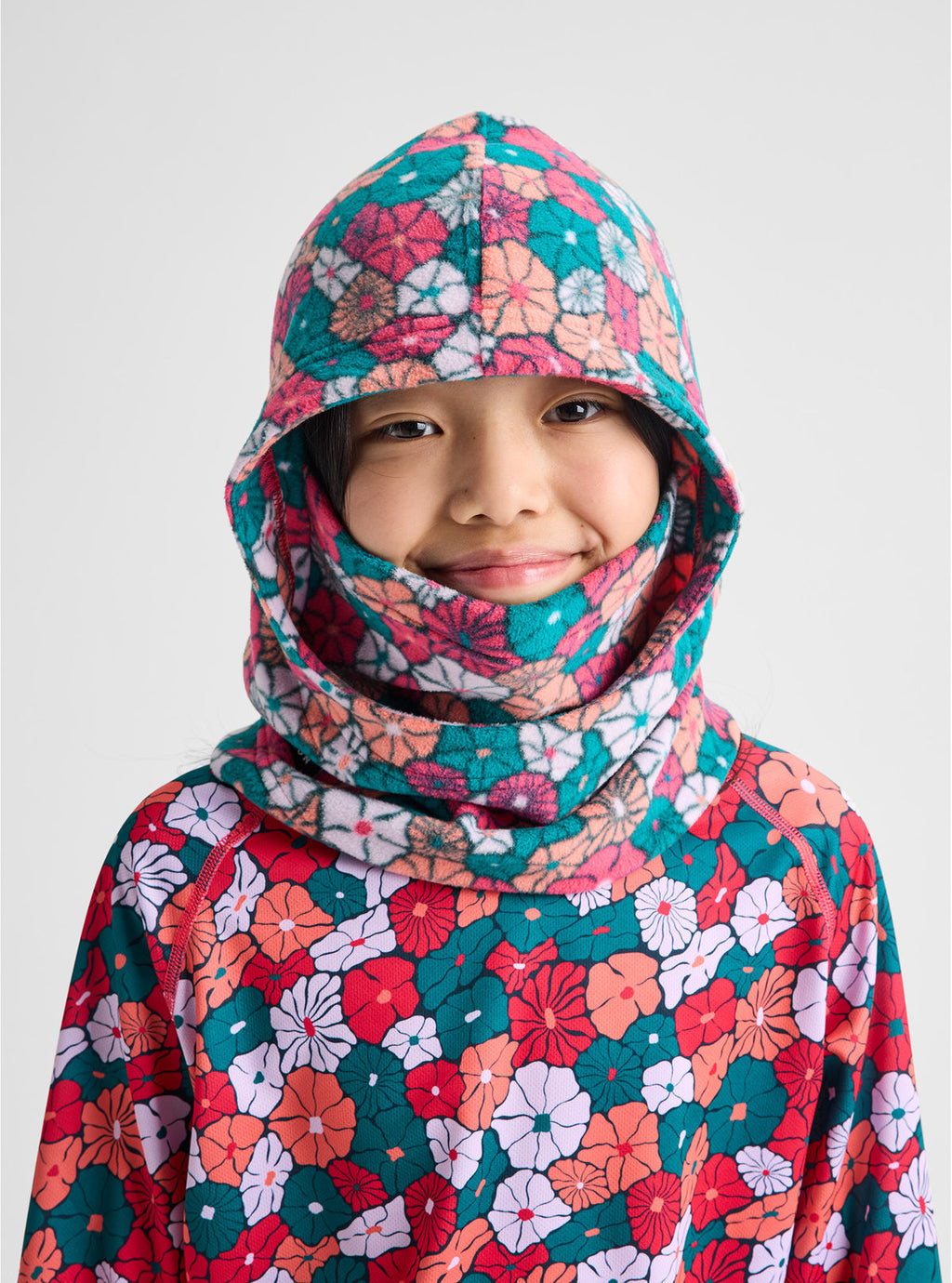 Kids' Burton Burke Hood - Pop Floral - Burton Neckwear - alternate view 2
