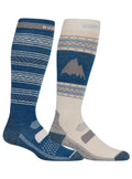 Men's Burton Performance Lightweight Socks (2 Pack) - Nightfall - Burton Socks Sets
