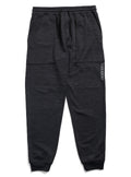 Men's Burton Oak Fleece Pants - True Black Heather - Burton Pants Apparel
