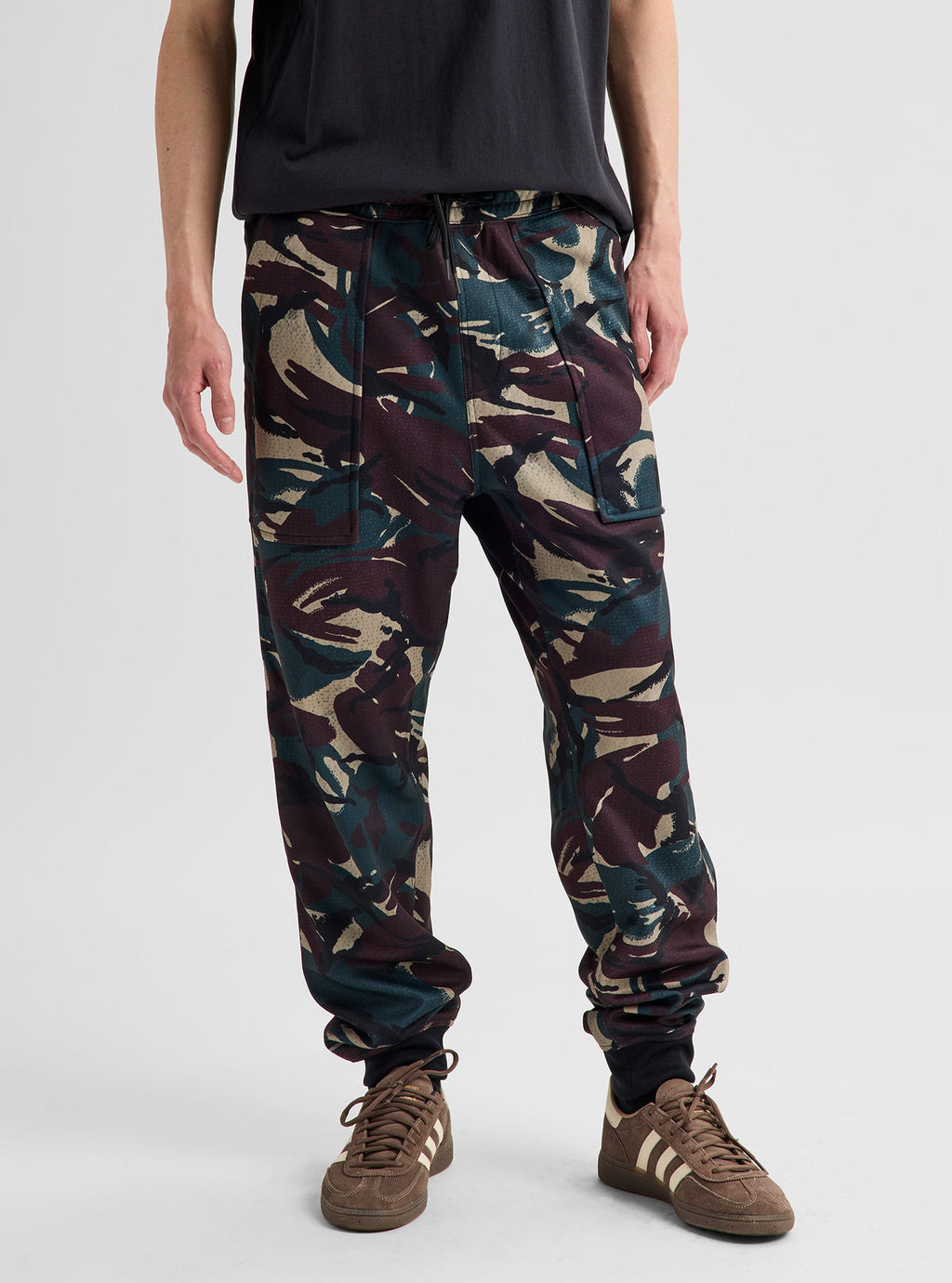 Men's Burton Oak Fleece Pants - Seersucker Camo - Burton Pants Apparel - alternate view 4
