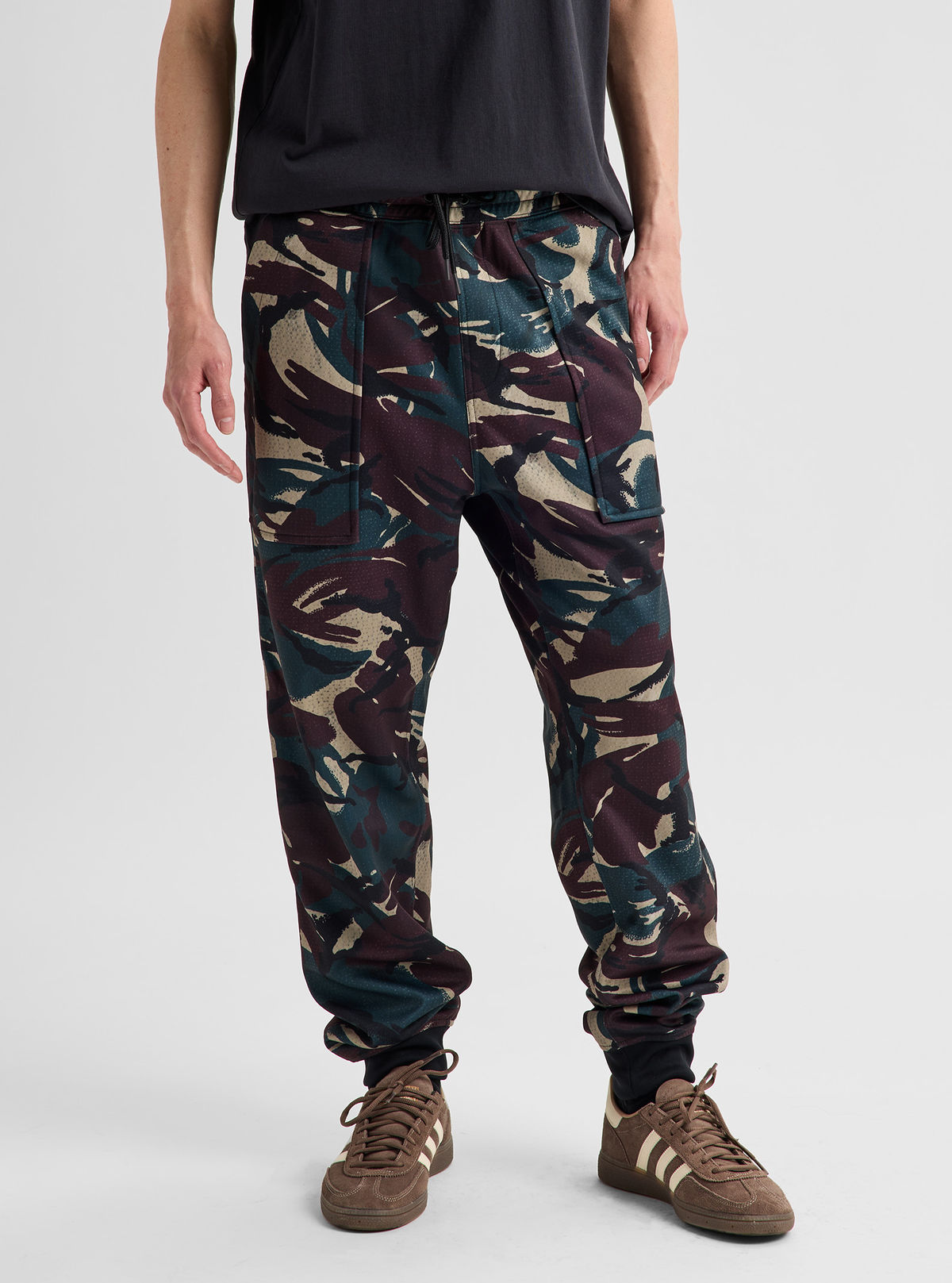 Men's Burton Oak Fleece Pants - Seersucker Camo - Burton Pants Apparel - alternate view 4