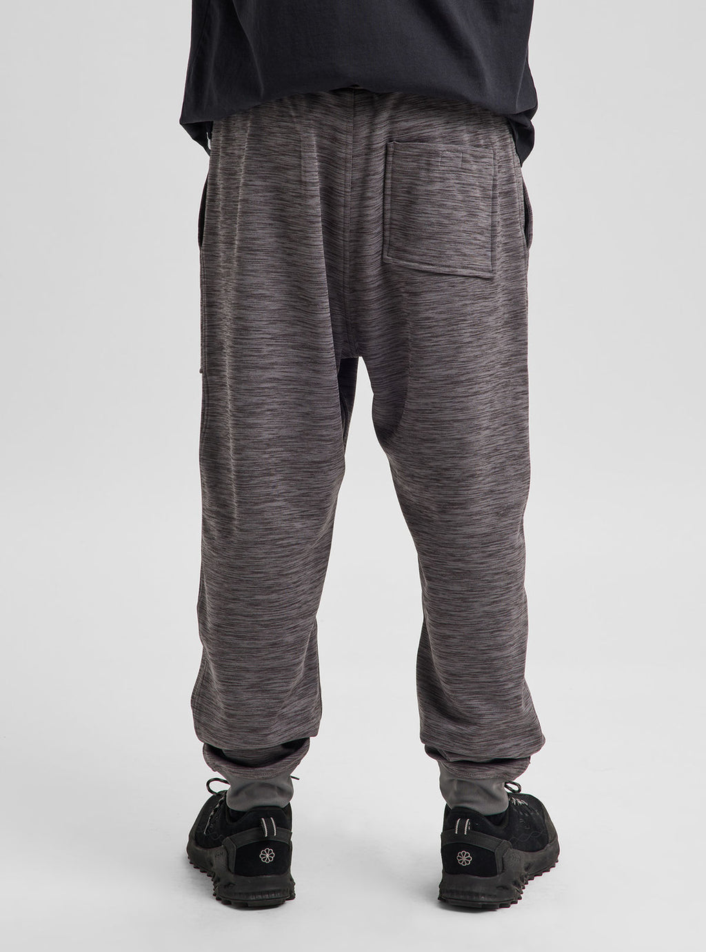 Men's Burton Oak Fleece Pants - Gotham Gray Htr - Burton Pants Apparel - alternate view 5