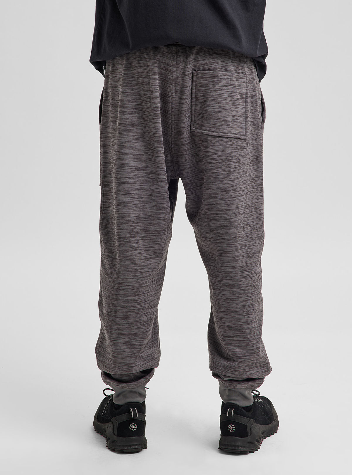 Men's Burton Oak Fleece Pants - Gotham Gray Htr - Burton Pants Apparel - alternate view 5