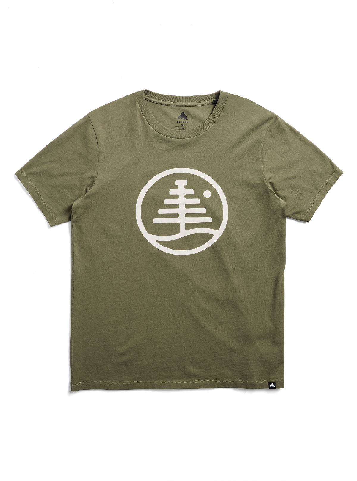 Men's Burton Family Tree Short Sleeve T-Shirt - Forest Moss - Burton SS Tee Apparel