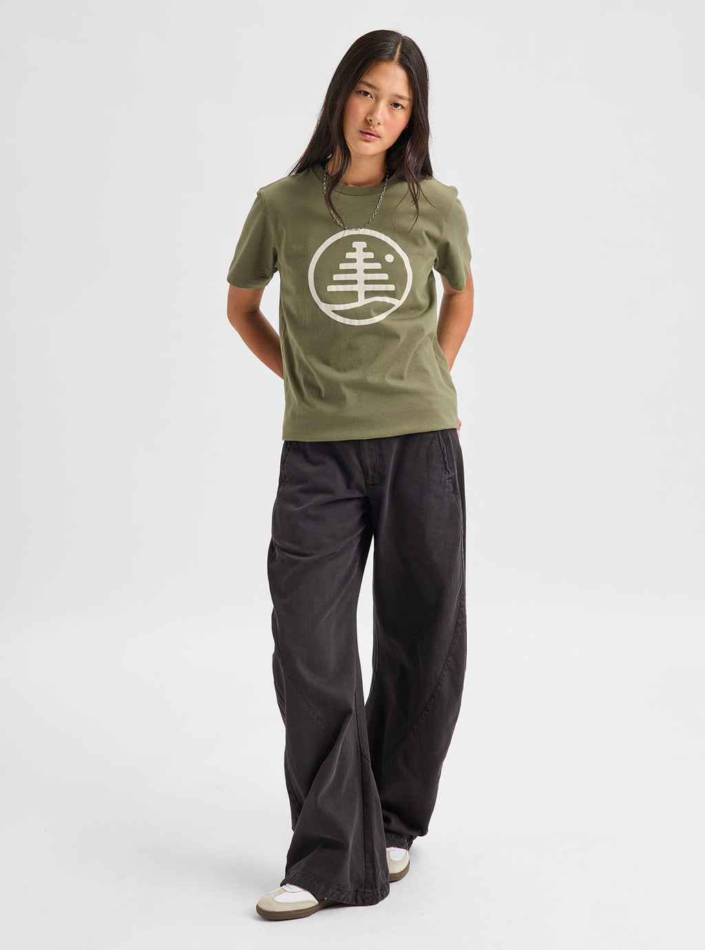 Men's Burton Family Tree Short Sleeve T-Shirt - Forest Moss - Burton SS Tee Apparel - alternate view 6