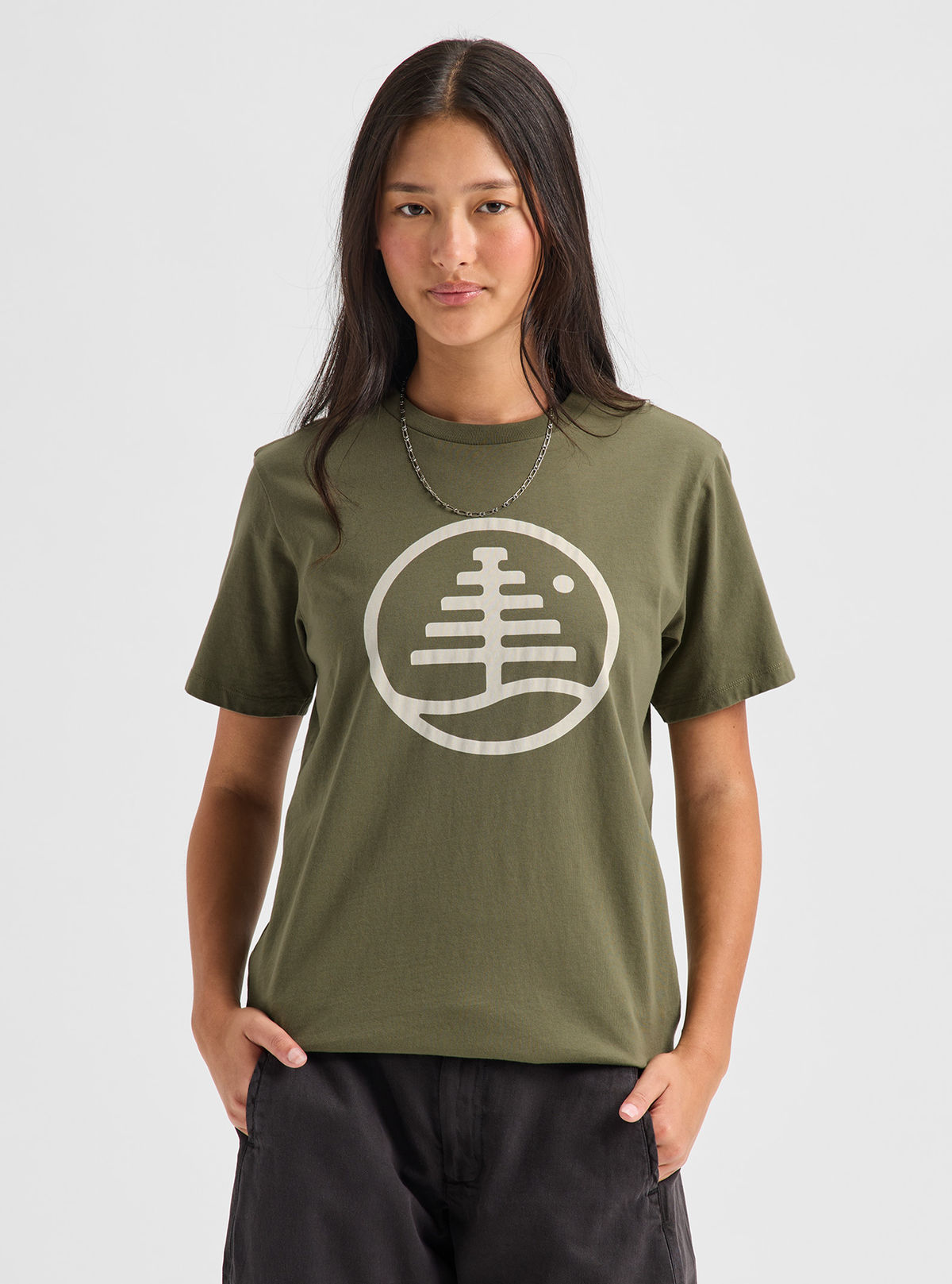 Men's Burton Family Tree Short Sleeve T-Shirt - Forest Moss - Burton SS Tee Apparel - alternate view 7