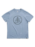 Men's Burton Family Tree Short Sleeve T-Shirt - Airstream Blue - Burton SS Tee Apparel