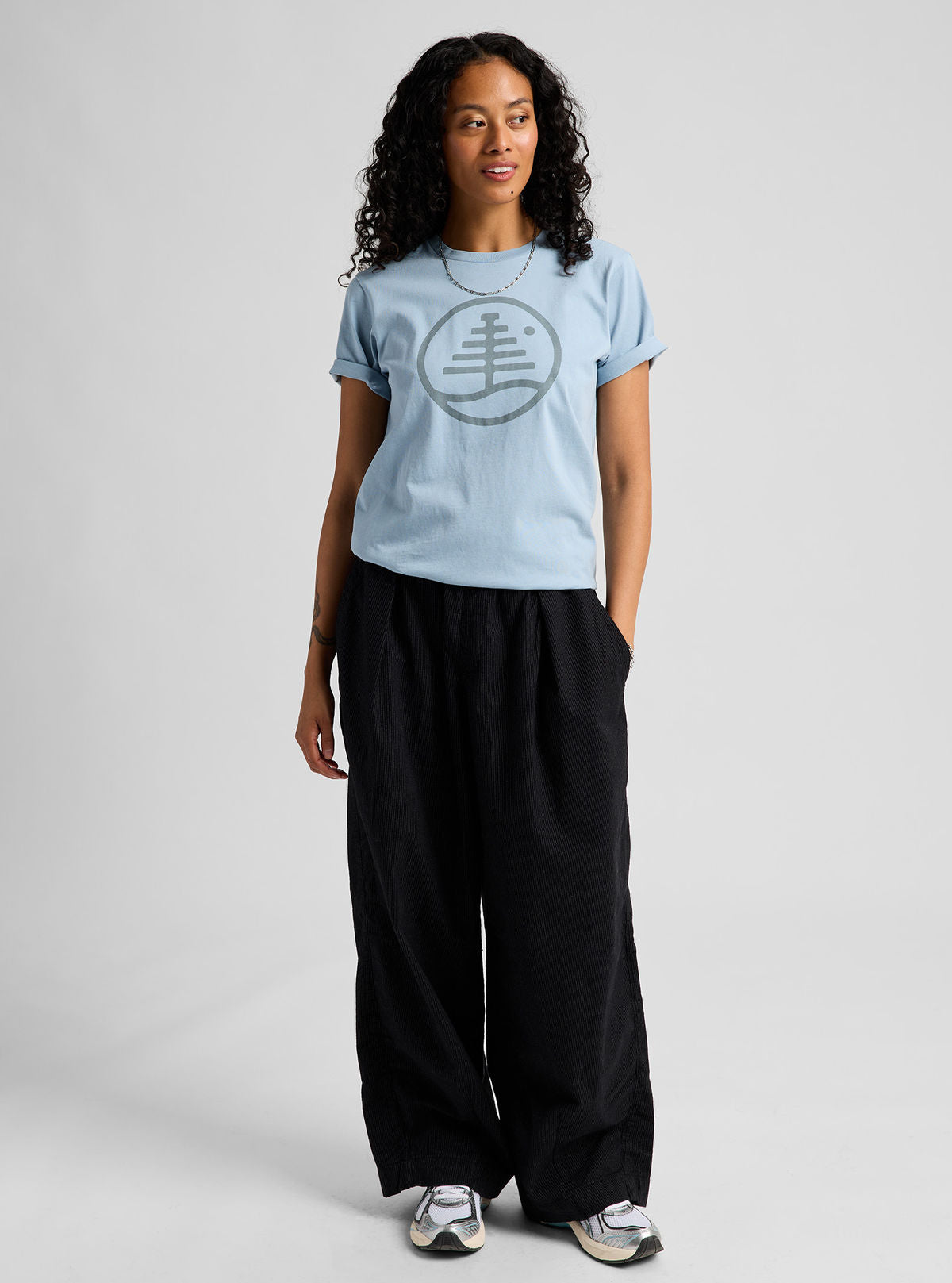 Men's Burton Family Tree Short Sleeve T-Shirt - Airstream Blue - Burton SS Tee Apparel - alternate view 2