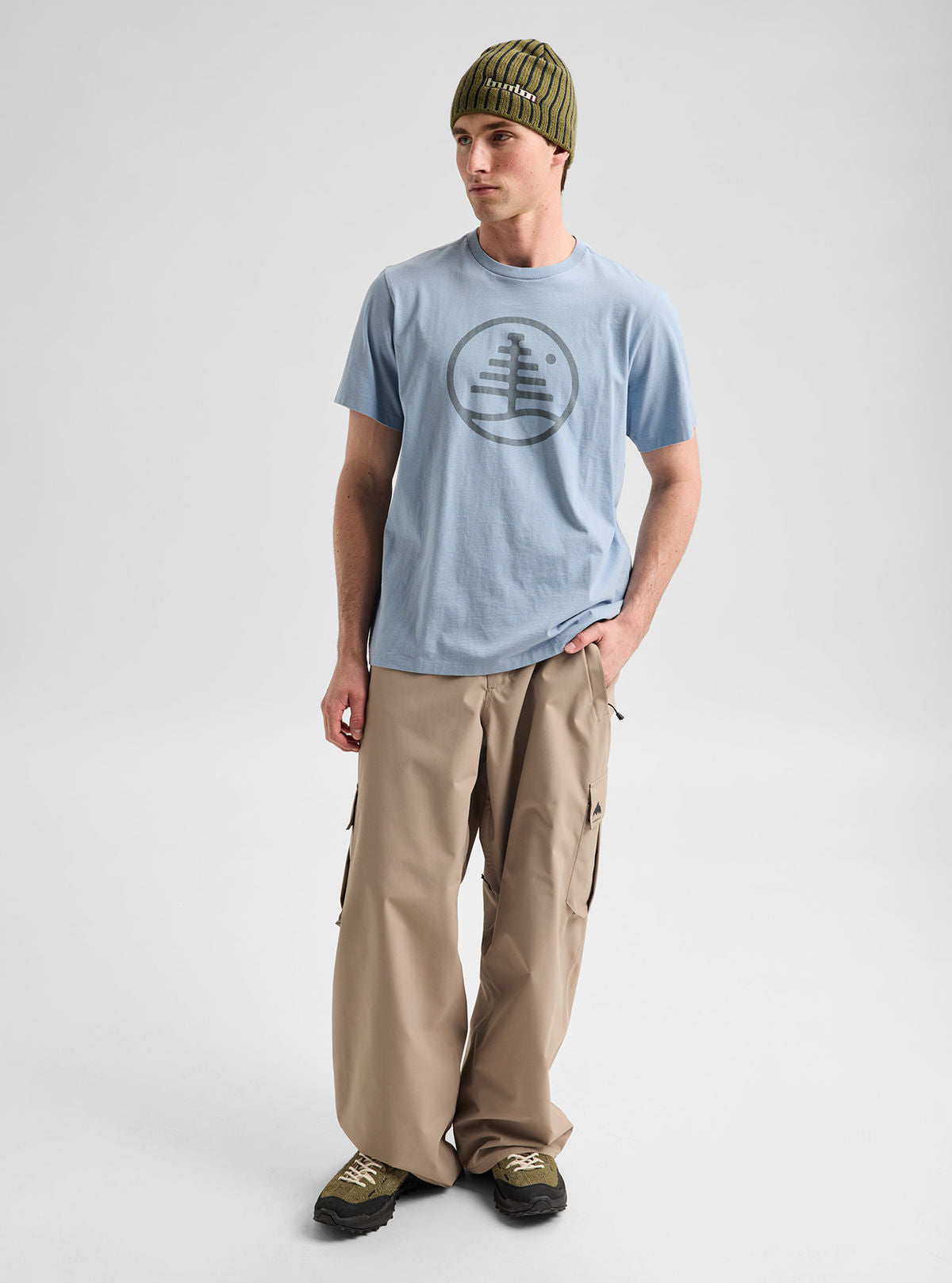 Men's Burton Family Tree Short Sleeve T-Shirt - Airstream Blue - Burton SS Tee Apparel - alternate view 6