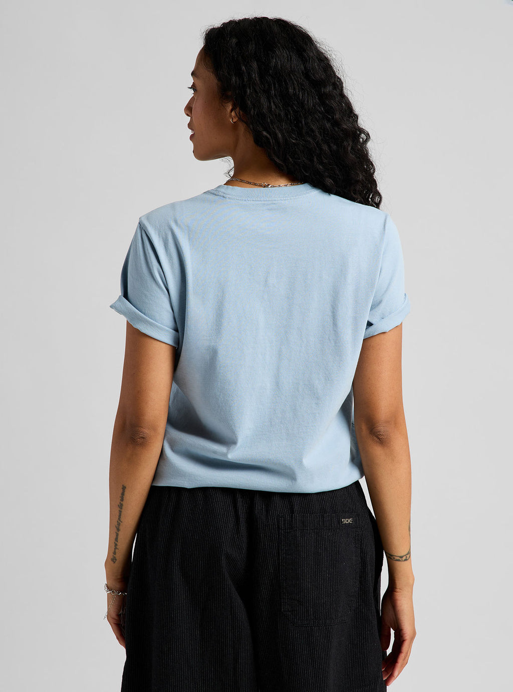 Men's Burton Family Tree Short Sleeve T-Shirt - Airstream Blue - Burton SS Tee Apparel - alternate view 4