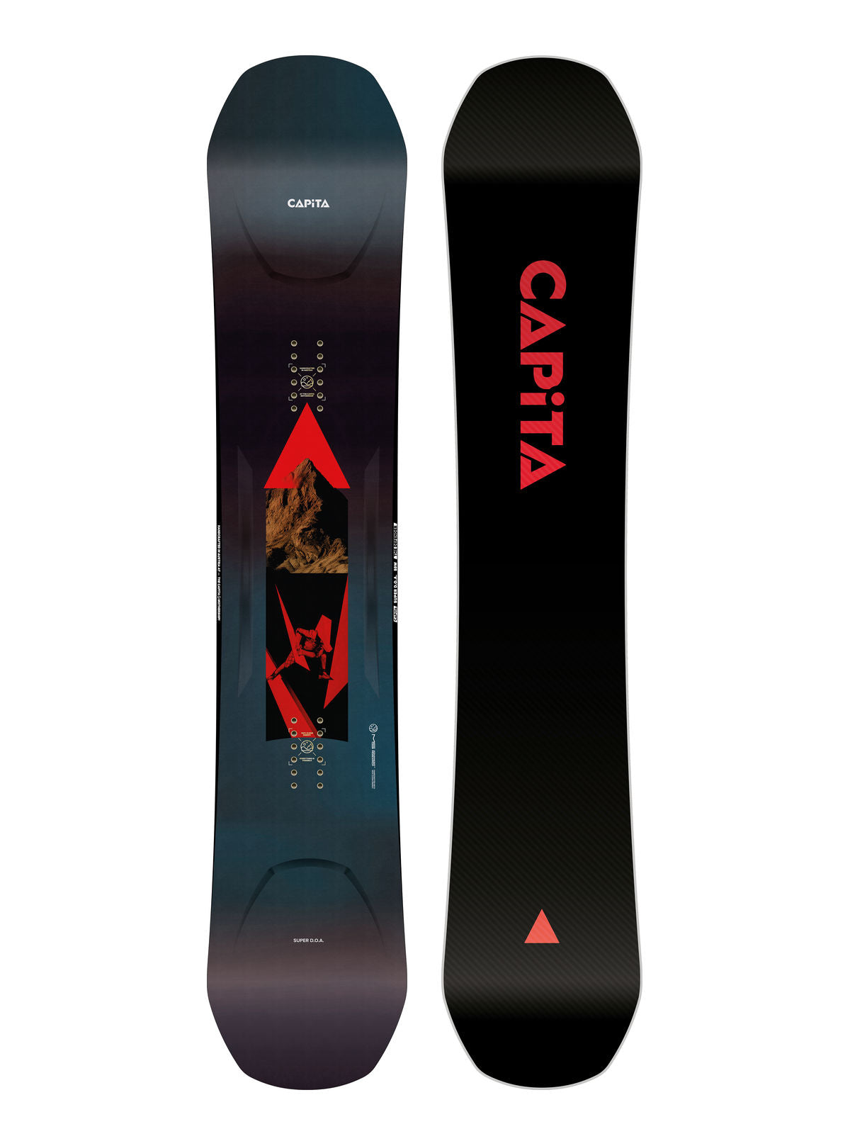 Men's Capita Super D.O.A. Snowboard - Graphic - Capita All Mountain