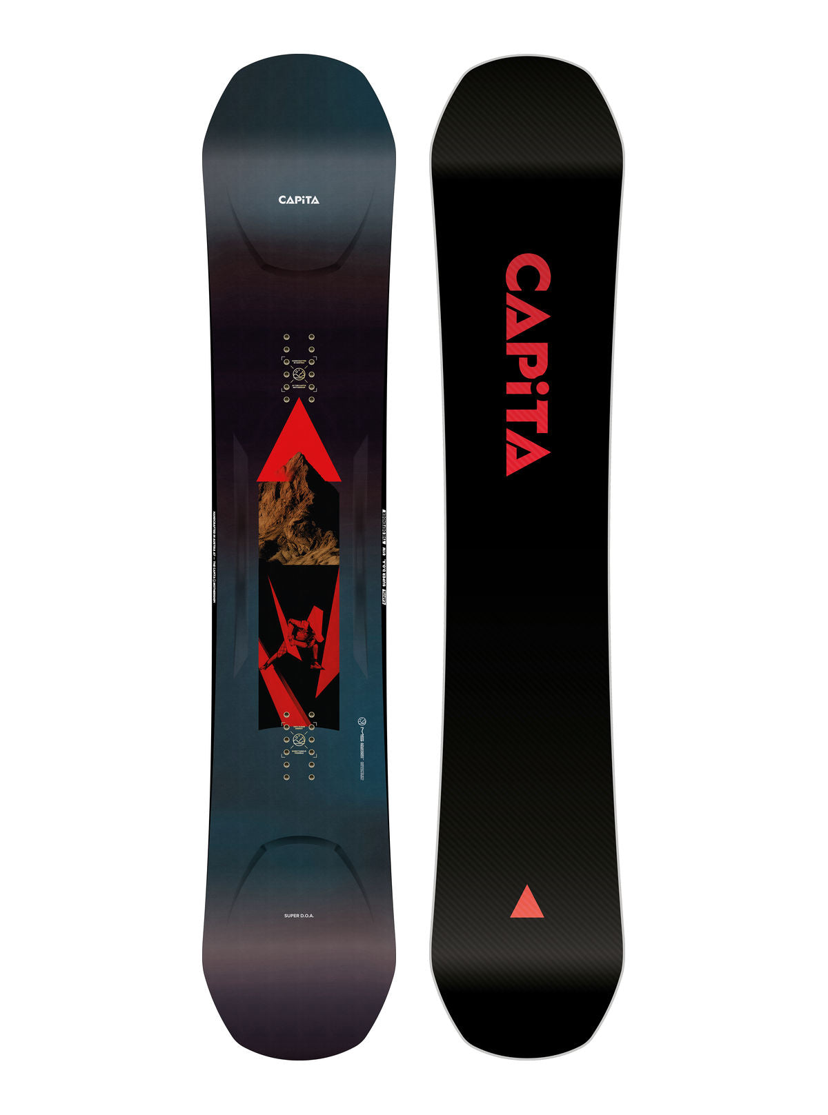 Men's Capita Super D.O.A. Snowboard - Graphic - Capita All Mountain