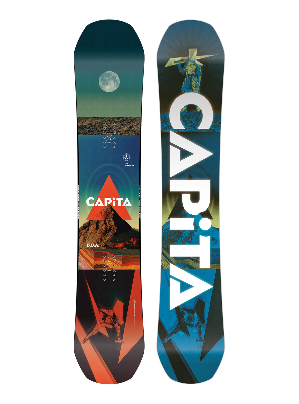 Men's Capita D.O.A. Snowboard - Graphic - Capita All Mountain