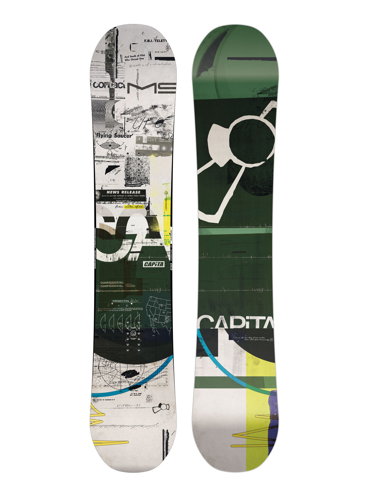 Men's Capita Outerspace Living Snowboard - Graphic - Capita All Mountain