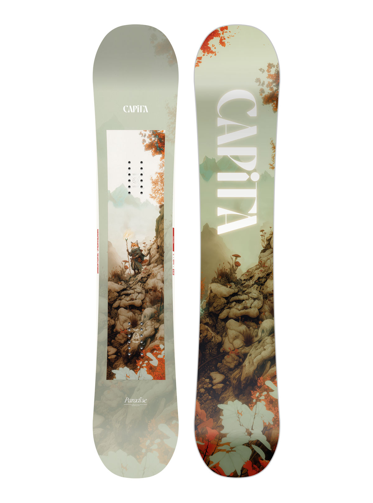 Women's Capita Paradise Snowboard - Graphic - Capita All Mountain
