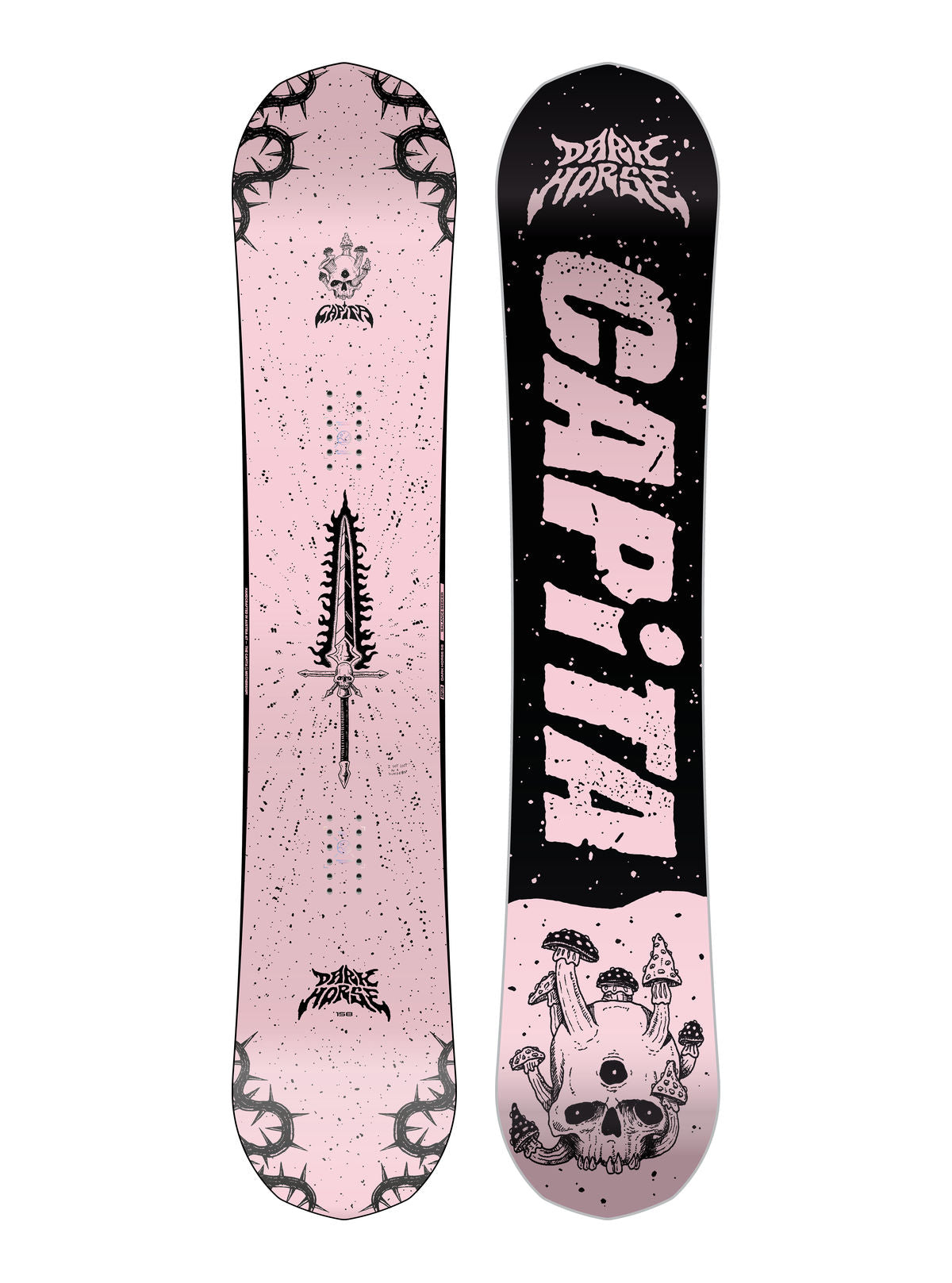 Men's Capita Dark Horse Snowboard - Graphic - Capita Freestyle