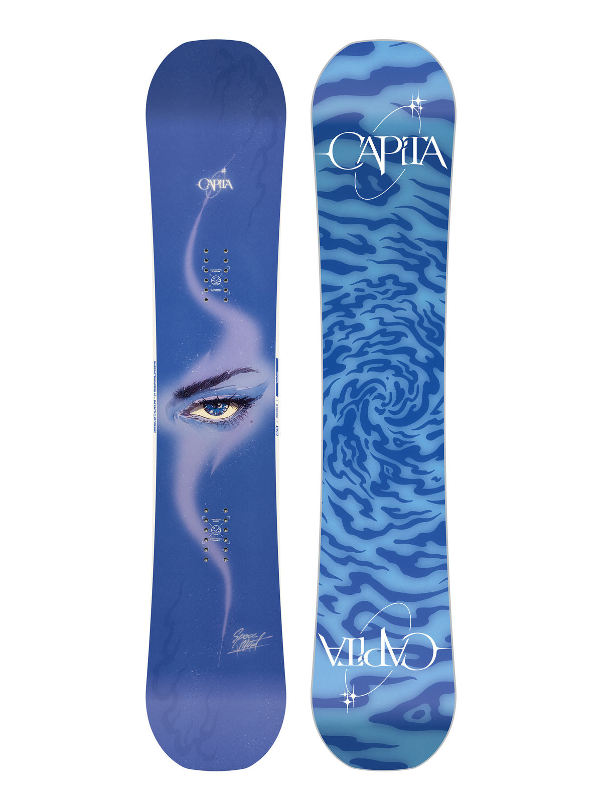 Women's Capita Space Metal Fantasy Snowboard - Graphic - Capita Freestyle