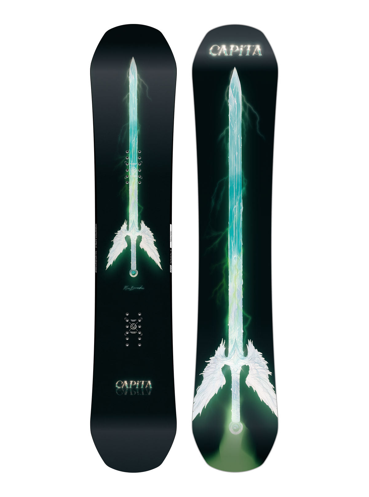 Women's Capita Mia Brookes Pro Snowboard - Graphic - Capita All Mountain