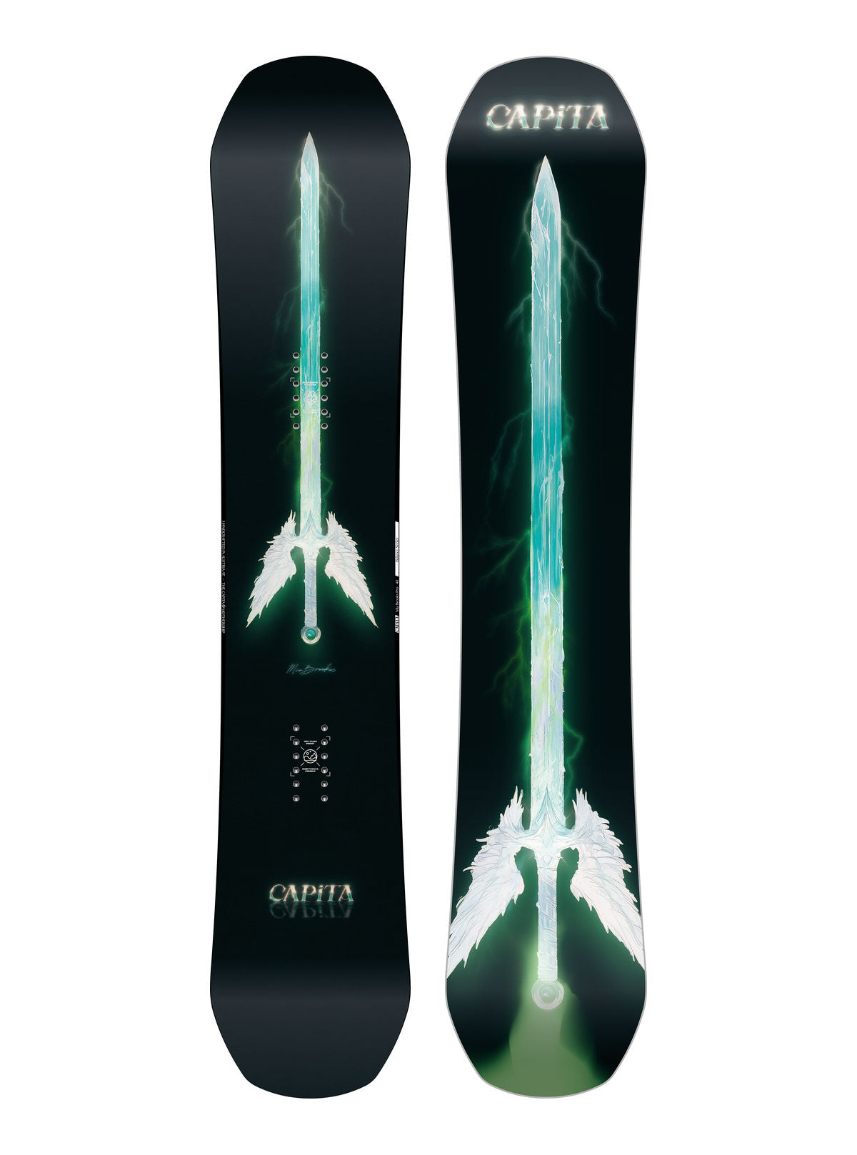 Women's Capita Mia Brookes Pro Snowboard - Graphic - Capita All Mountain