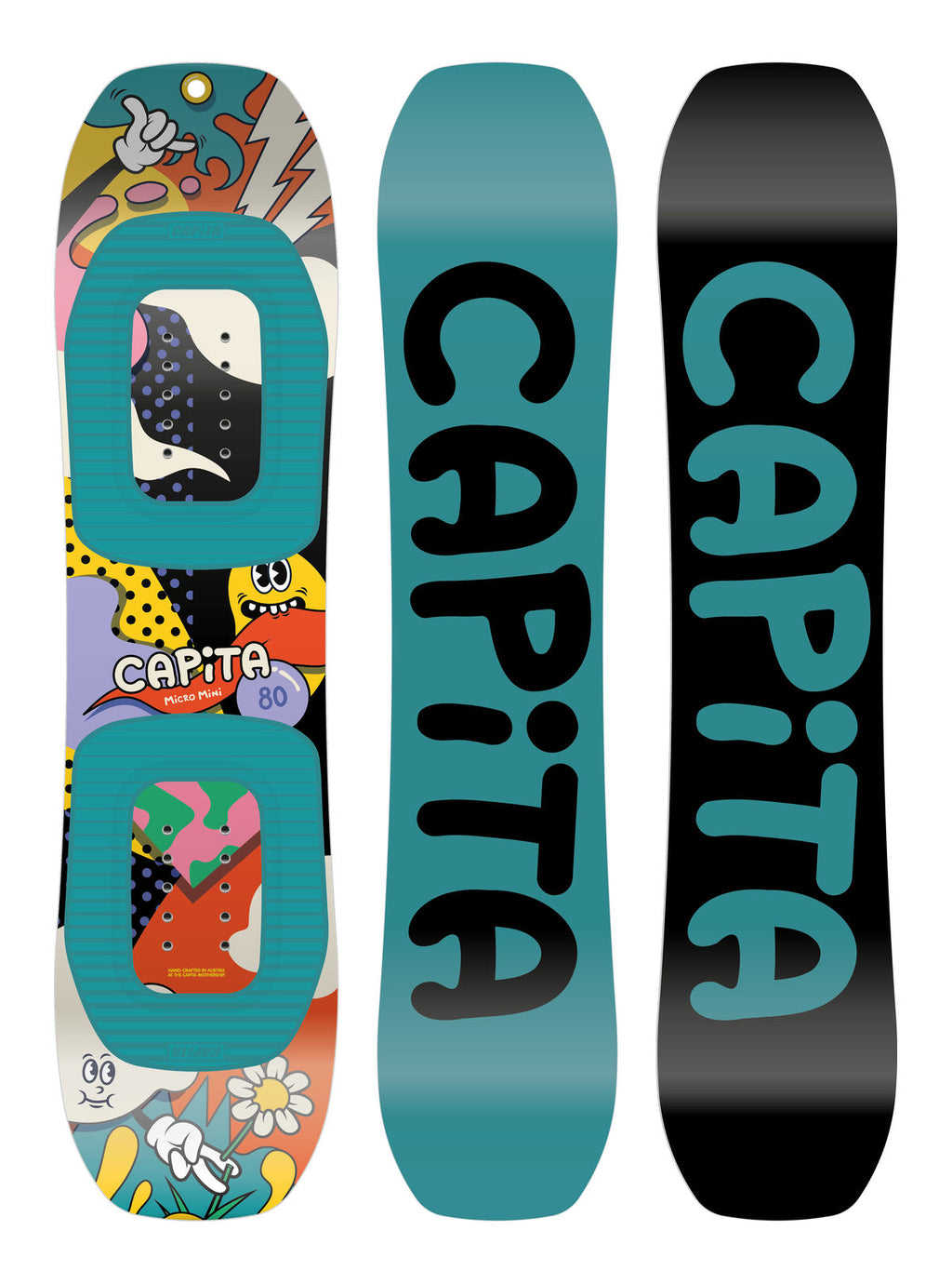 Kids' Capita Micro Mini Snowboard - Graphic - Capita All Mountain