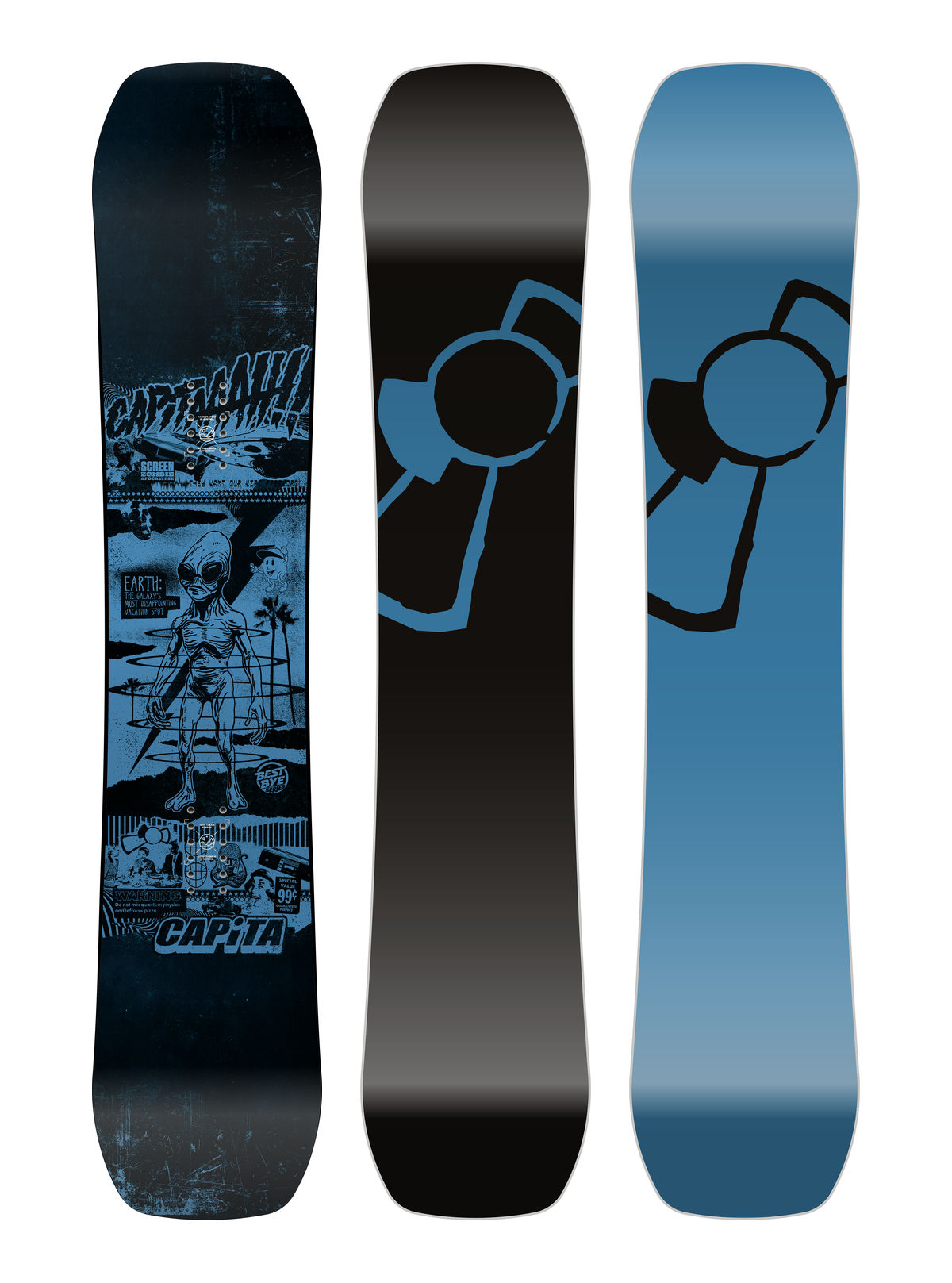 Kids' Capita Youth Brigade Snowboard - Graphic - Capita All Mountain