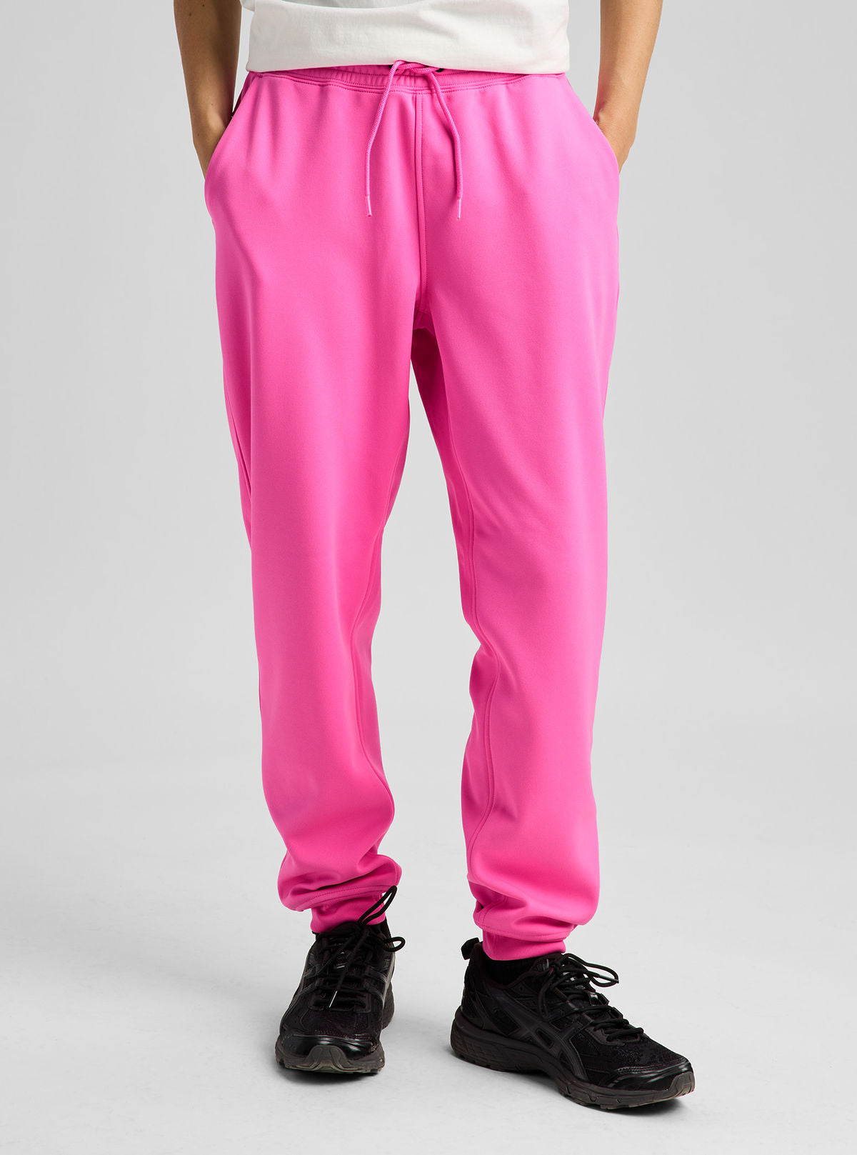 Women's Burton Oak Fleece Pants - Shockwave Pink - Burton Pants Apparel - alternate view 3