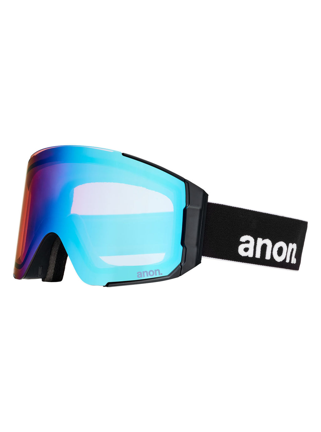 Anon Sync Goggles + Bonus Lens + MFI Face Mask - Black / Perceive Variable Blue - Anon M-Fusion Goggle - alternate view 3