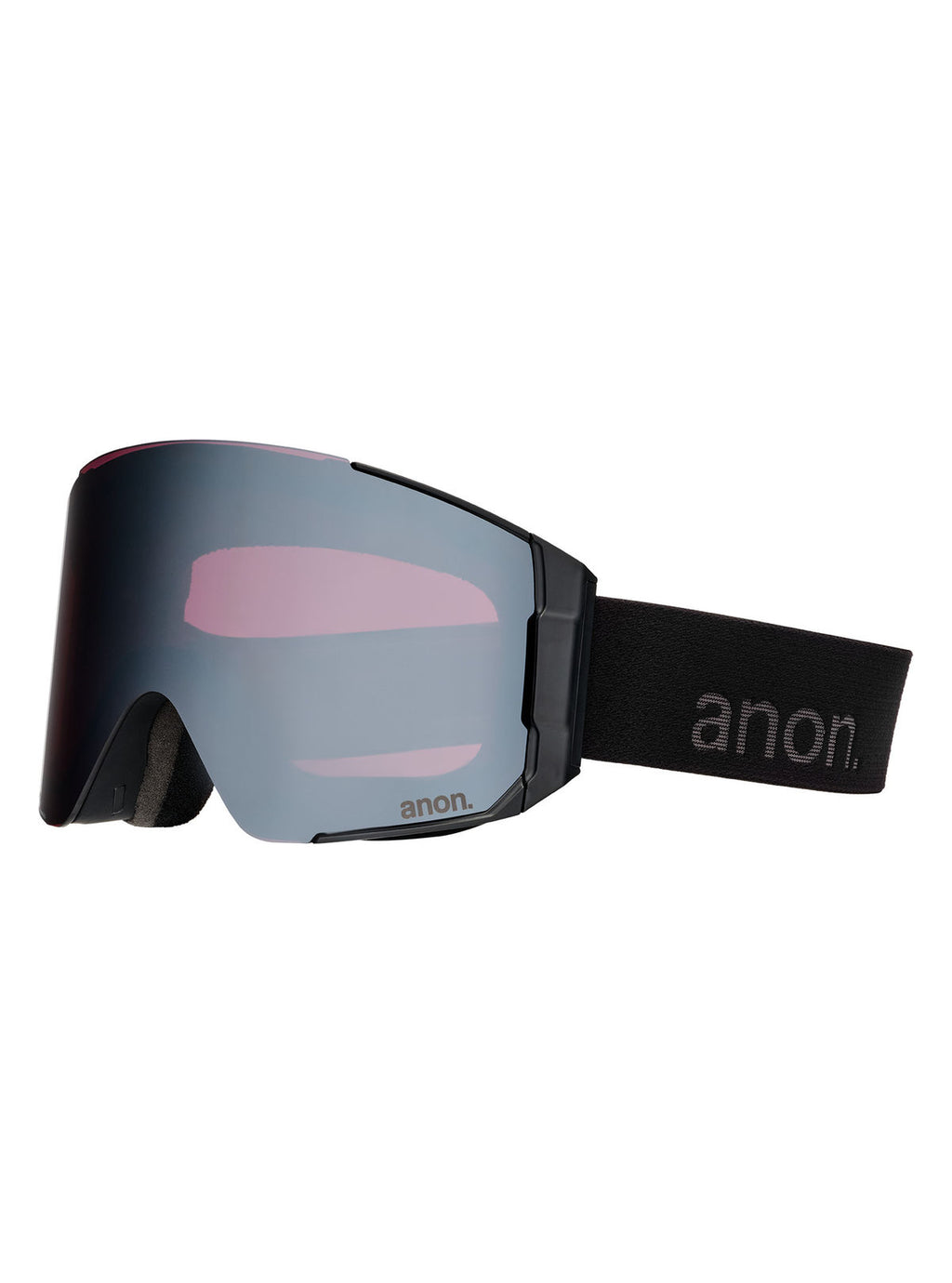 Anon Sync Goggles + Bonus Lens + MFI Face Mask - Smoke / Perceive Sunny Onyx - Anon M-Fusion Goggle - alternate view 3