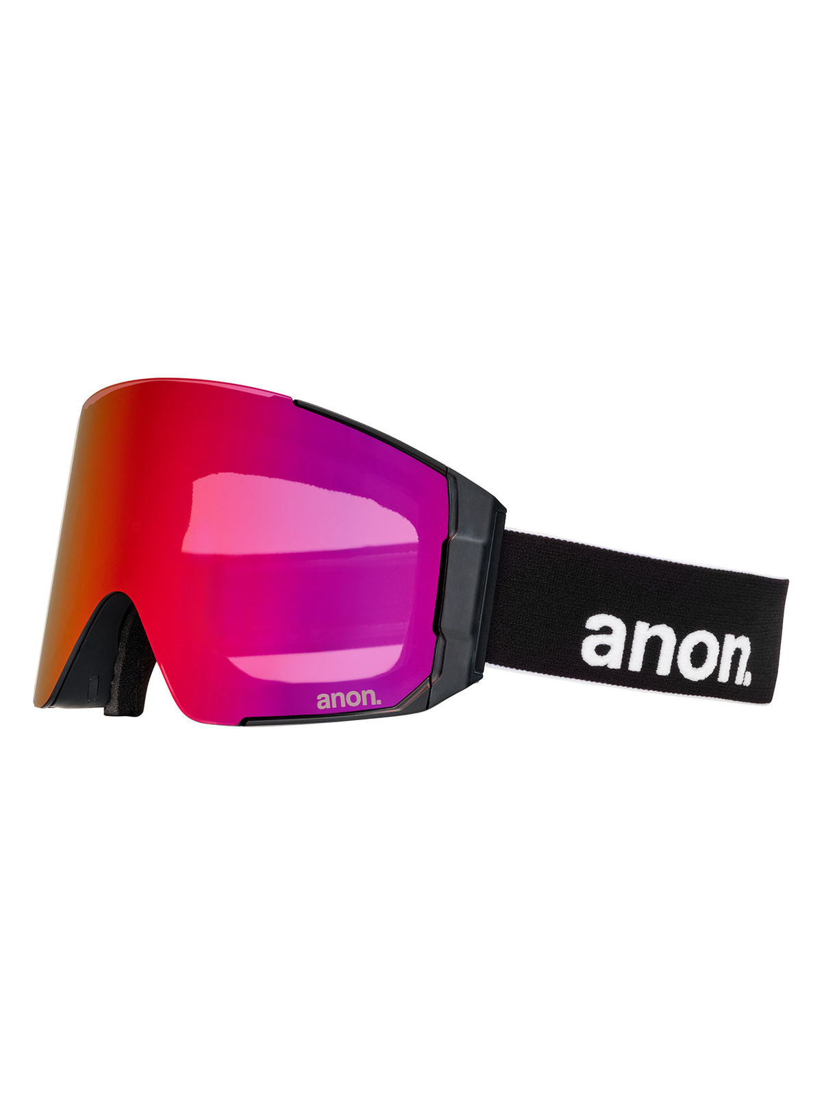 Anon Sync Goggles + Bonus Lens + MFI Face Mask - Black / Perceive Sunny Red - Anon M-Fusion Goggle - alternate view 3