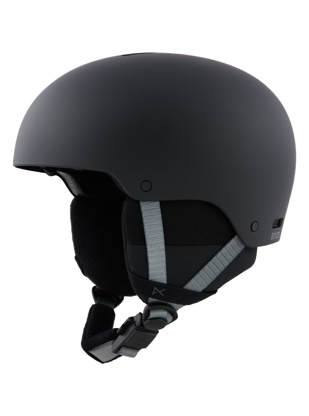 Kids' Anon Rime 3 Ski & Snowboard Helmet - Black - Anon Traditional Helmet - alternate view 3