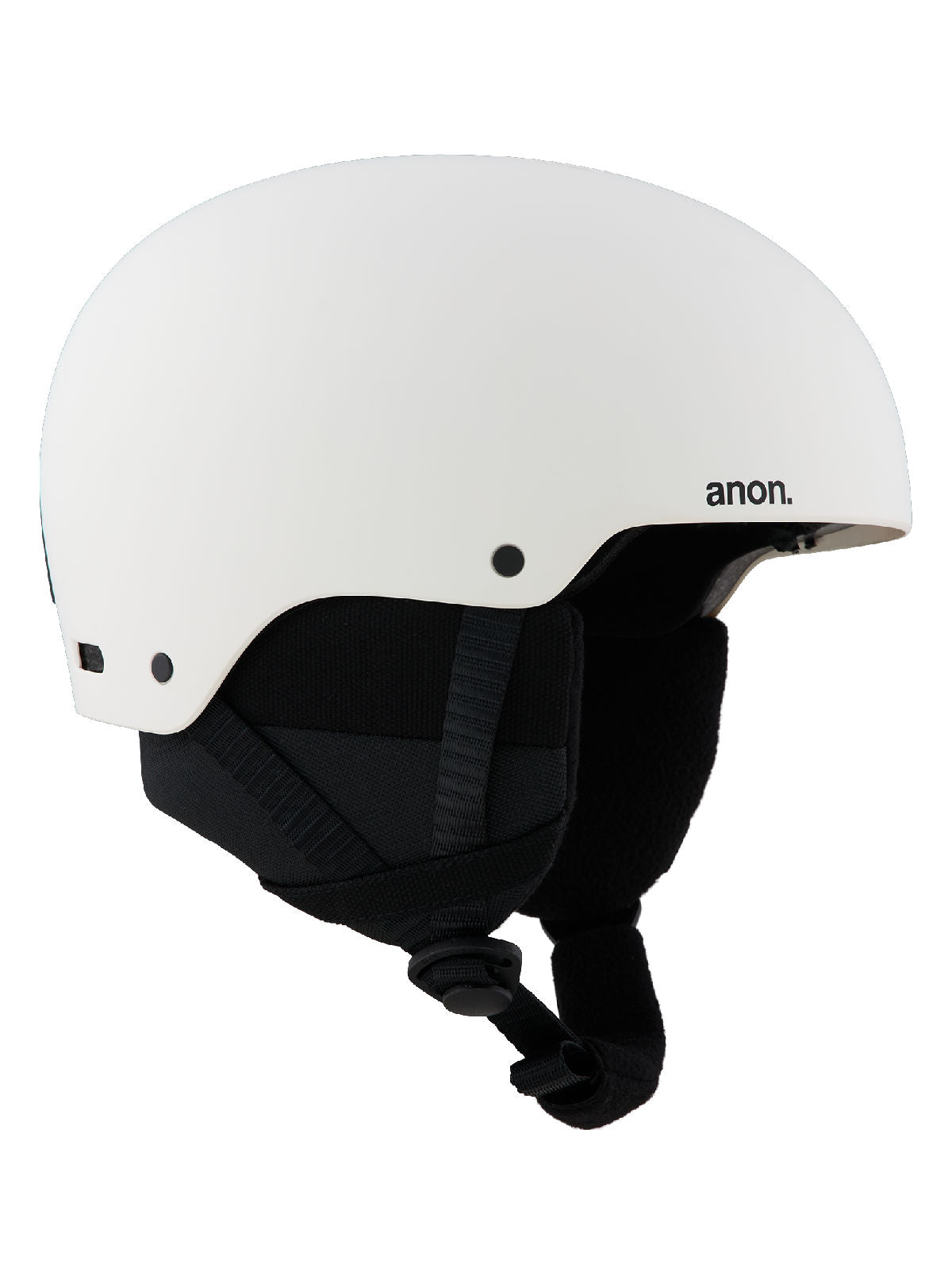 Kids' Anon Rime 3 Ski & Snowboard Helmet - White - Anon Traditional Helmet