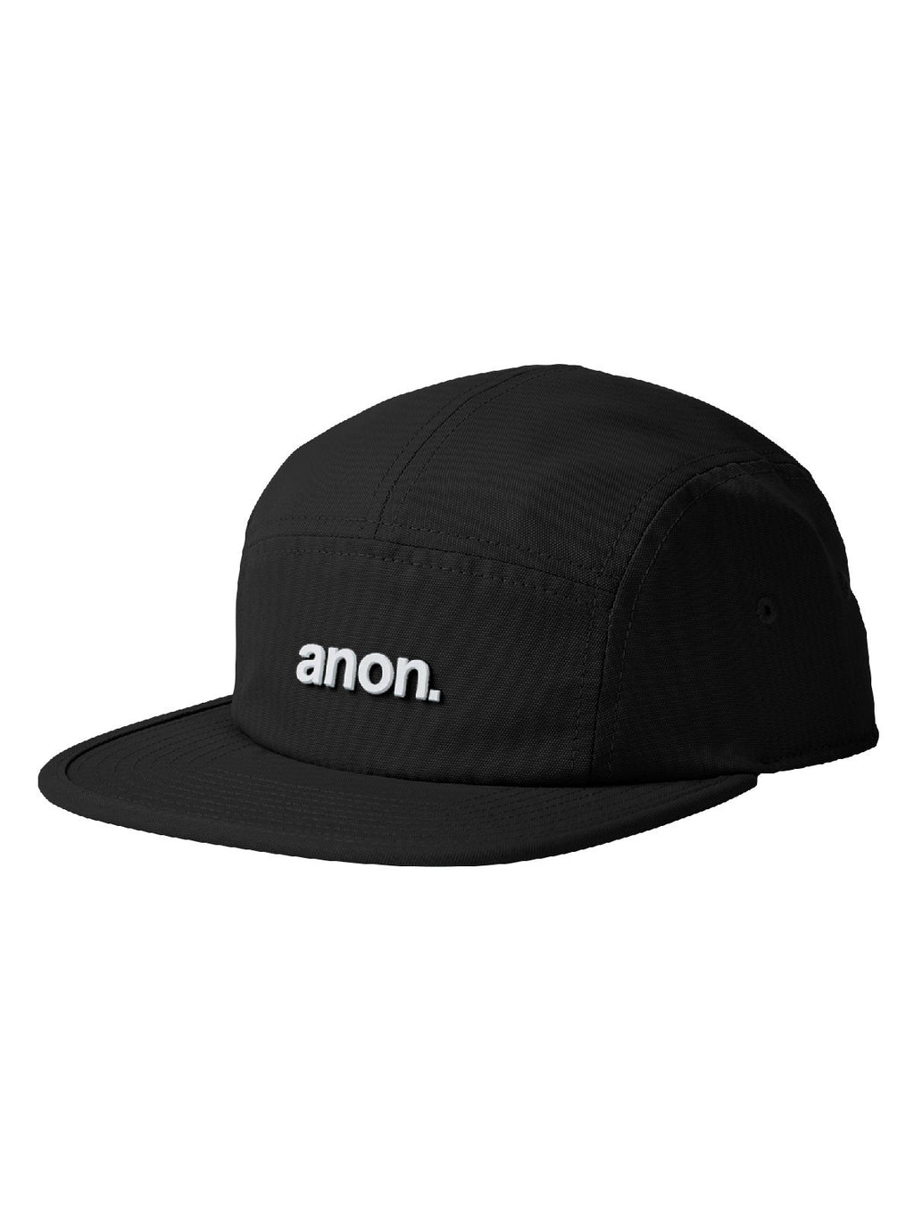 Anon Five-Panel Hat - True Black - Anon Caps