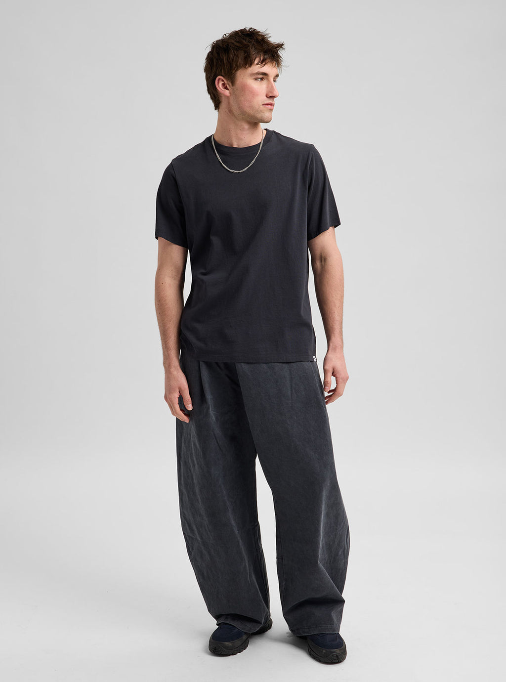 Men's Burton Classic Short Sleeve T-Shirt - True Black - Burton SS Tee Apparel - alternate view 6