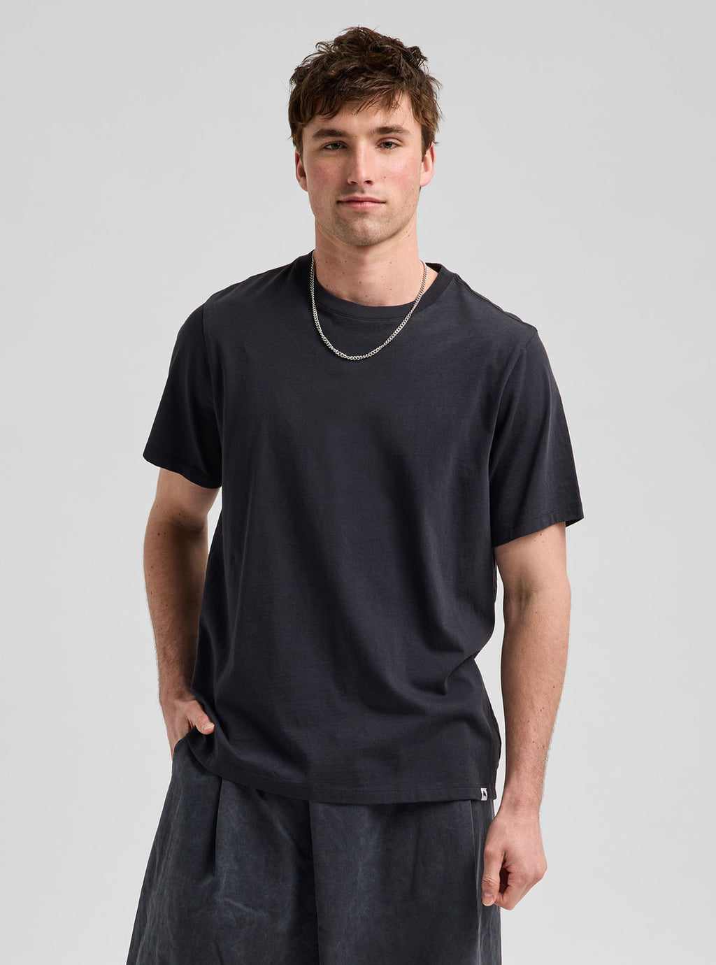 Men's Burton Classic Short Sleeve T-Shirt - True Black - Burton SS Tee Apparel - alternate view 7