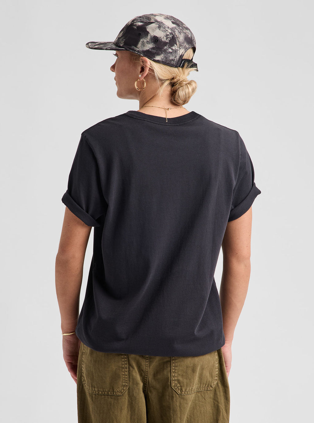 Men's Burton Classic Short Sleeve T-Shirt - True Black - Burton SS Tee Apparel - alternate view 4