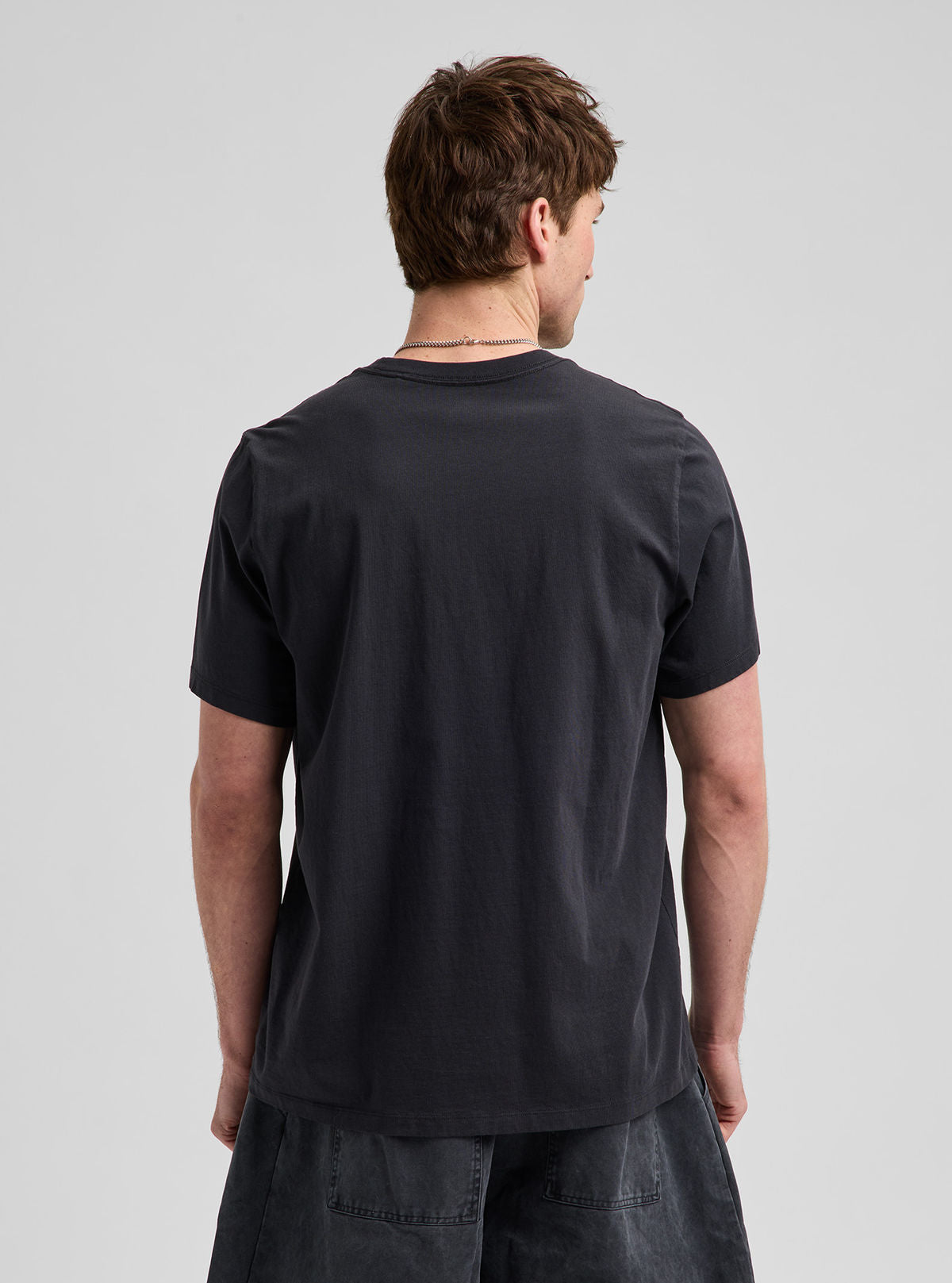 Men's Burton Classic Short Sleeve T-Shirt - True Black - Burton SS Tee Apparel - alternate view 8