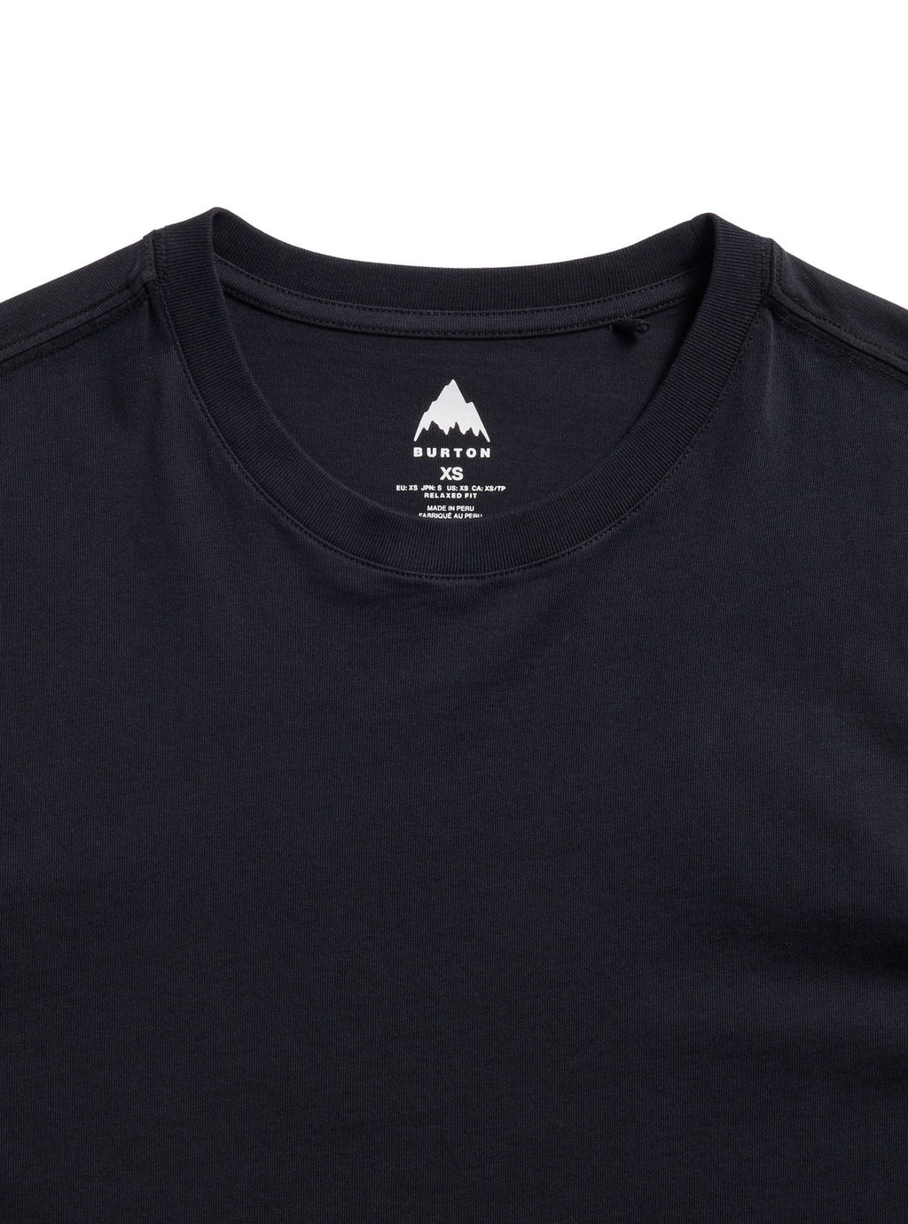 Men's Burton Classic Short Sleeve T-Shirt - True Black - Burton SS Tee Apparel - alternate view 5
