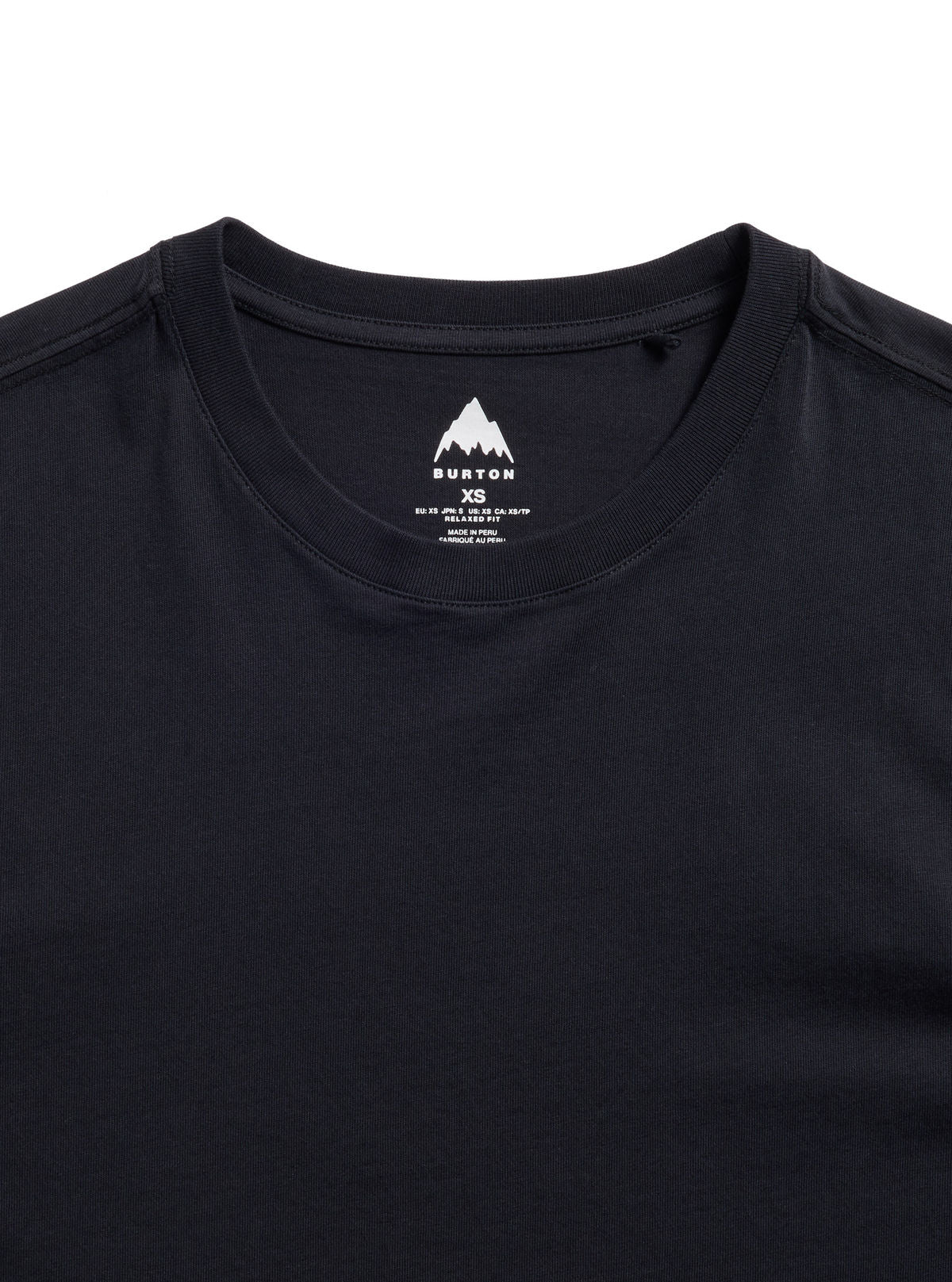 Men's Burton Classic Short Sleeve T-Shirt - True Black - Burton SS Tee Apparel - alternate view 5