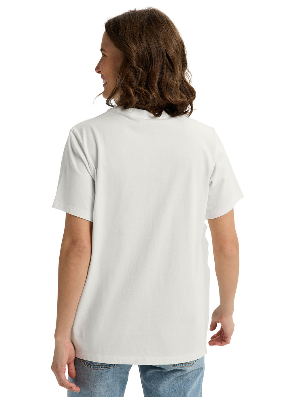 Men's Burton Classic Short Sleeve T-Shirt - Stout White - Burton SS Tee Apparel - alternate view 7
