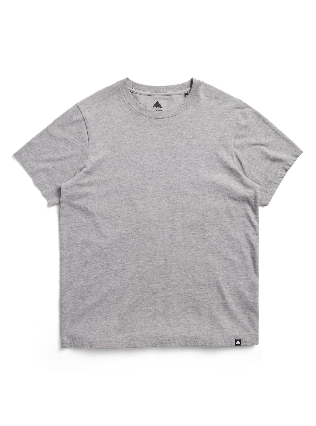Men's Burton Classic Short Sleeve T-Shirt - Gray Heather - Burton SS Tee Apparel