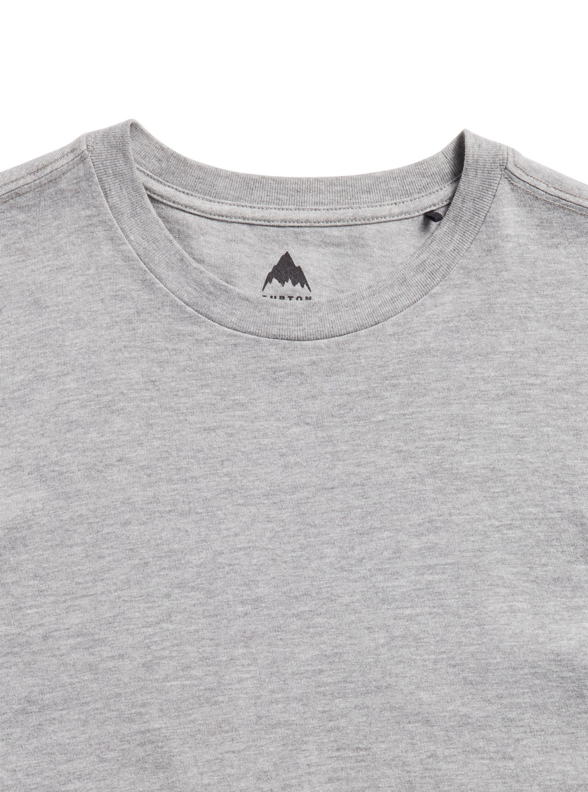 Men's Burton Classic Short Sleeve T-Shirt - Gray Heather - Burton SS Tee Apparel - alternate view 5