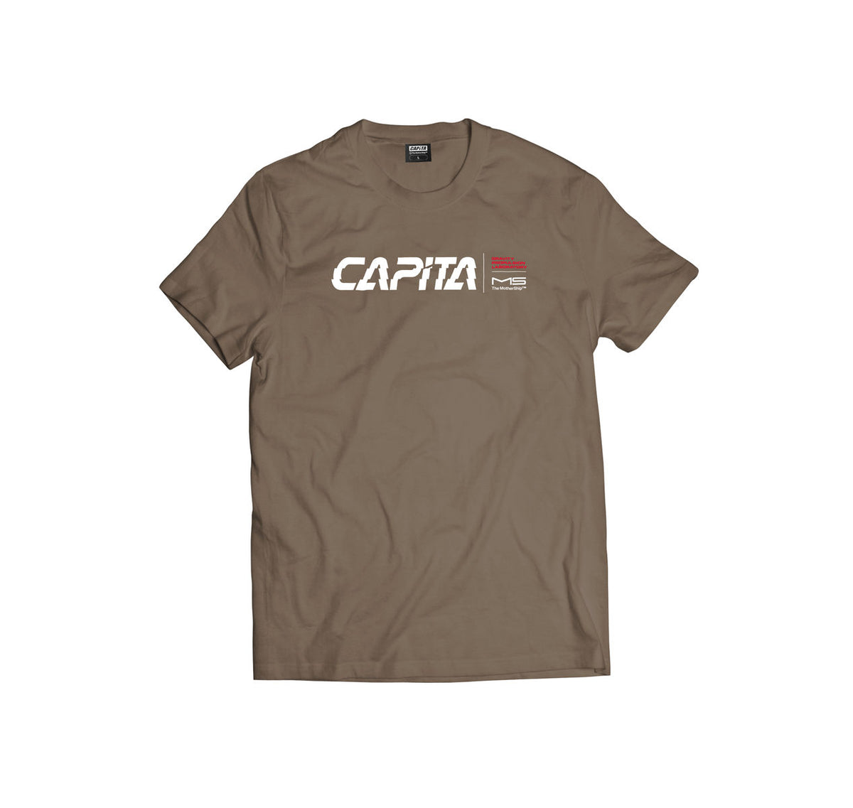Capita Gravity Tee - Brown - Capita SS Tee Apparel