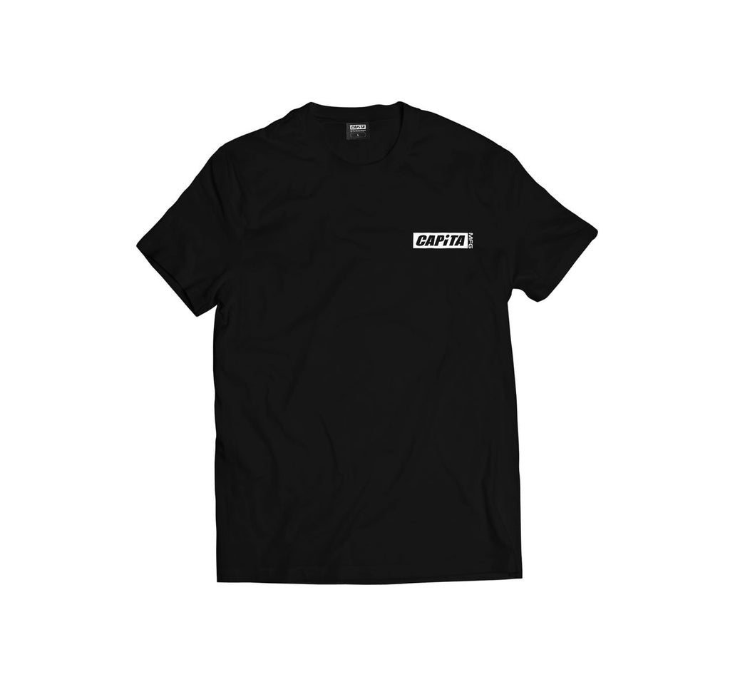 Capita Skull Tee - Black - Capita SS Tee Apparel