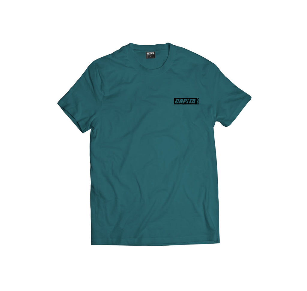 Capita Skull Tee - Teal - Capita SS Tee Apparel