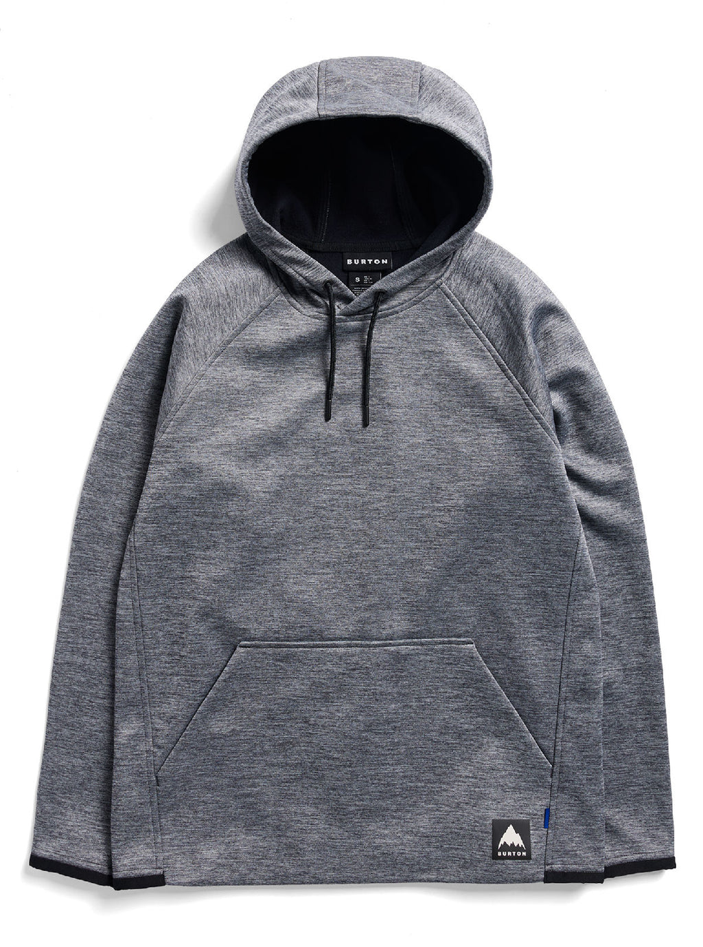 Women's Burton Crown Weatherproof Pullover Fleece - True Black Heather - Burton Pullover Hoodie Apparel