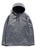 Women's Burton Crown Weatherproof Pullover Fleece - True Black Heather XS - Burton Pullover Hoodie Apparel